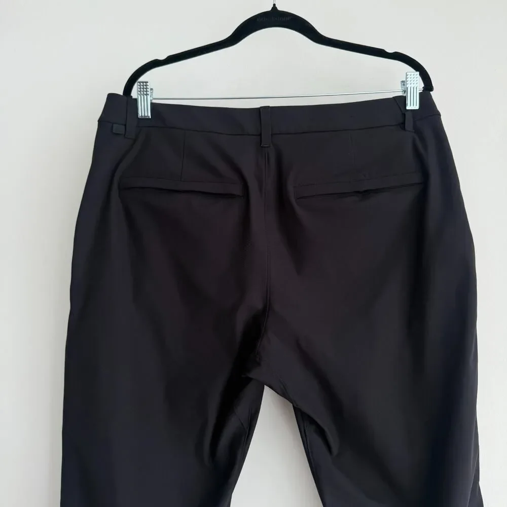 Lululemon Pants‎ Mens 34 ABC Pant Warpstreme Black Stretch Athleisure Work 27''